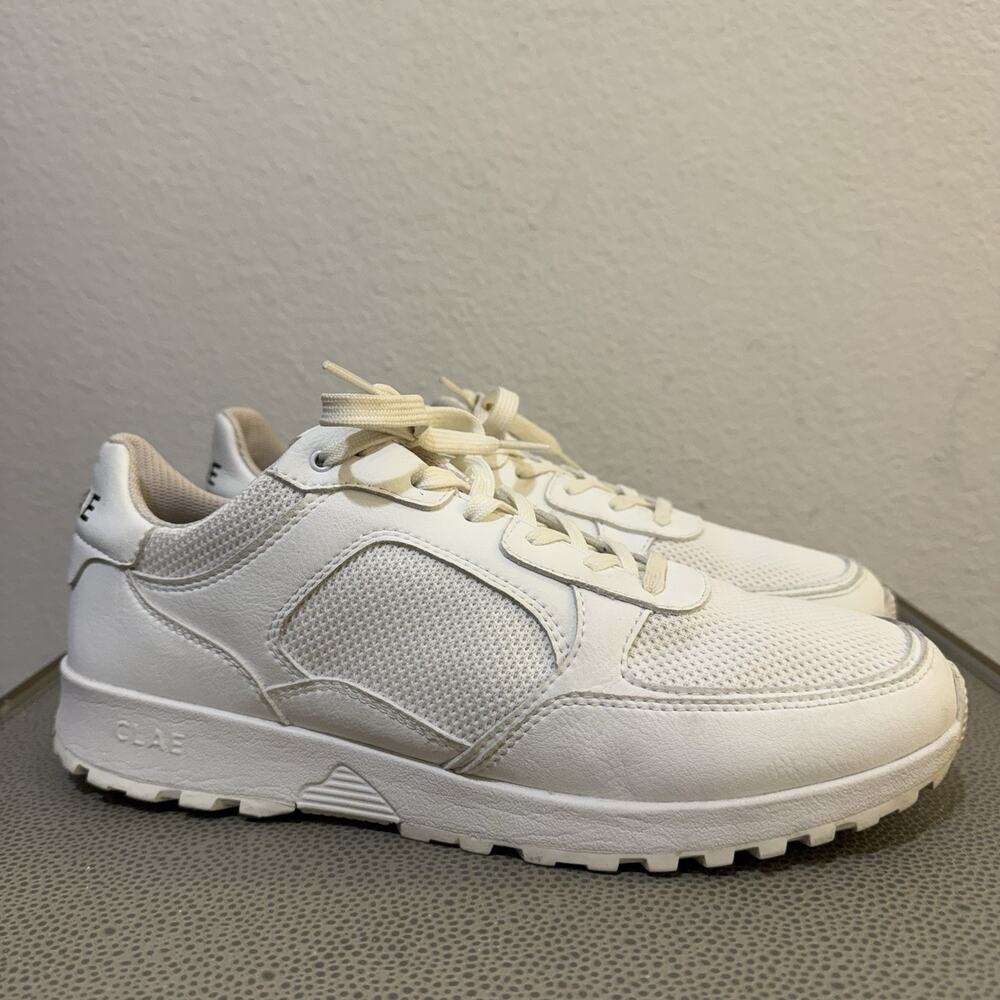 CLAE Joshua Lightweight Sneakers White Men’s Size 10 $170